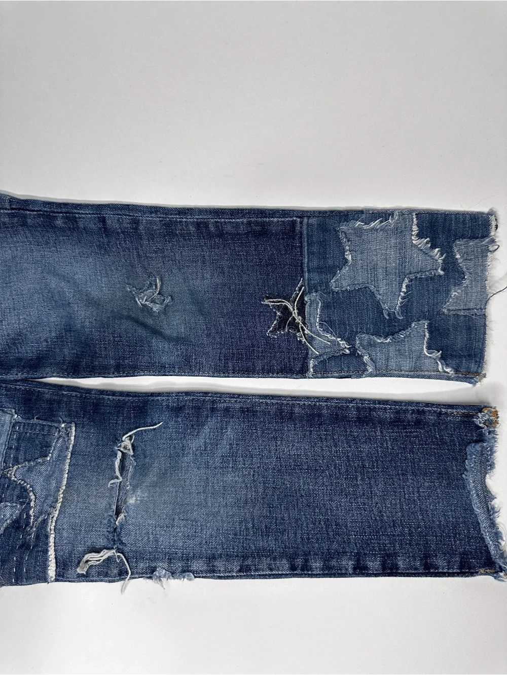 Polo Ralph Lauren Kids Distressed Patchwork Set Jacket Jeans size 6